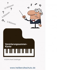 was ist die richtige Versicherungssumme in der Berufshaftpflichtversicherung ?